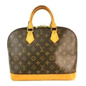 LOUIS VUITTON LEATHER MONOGRAM ALMA EUC